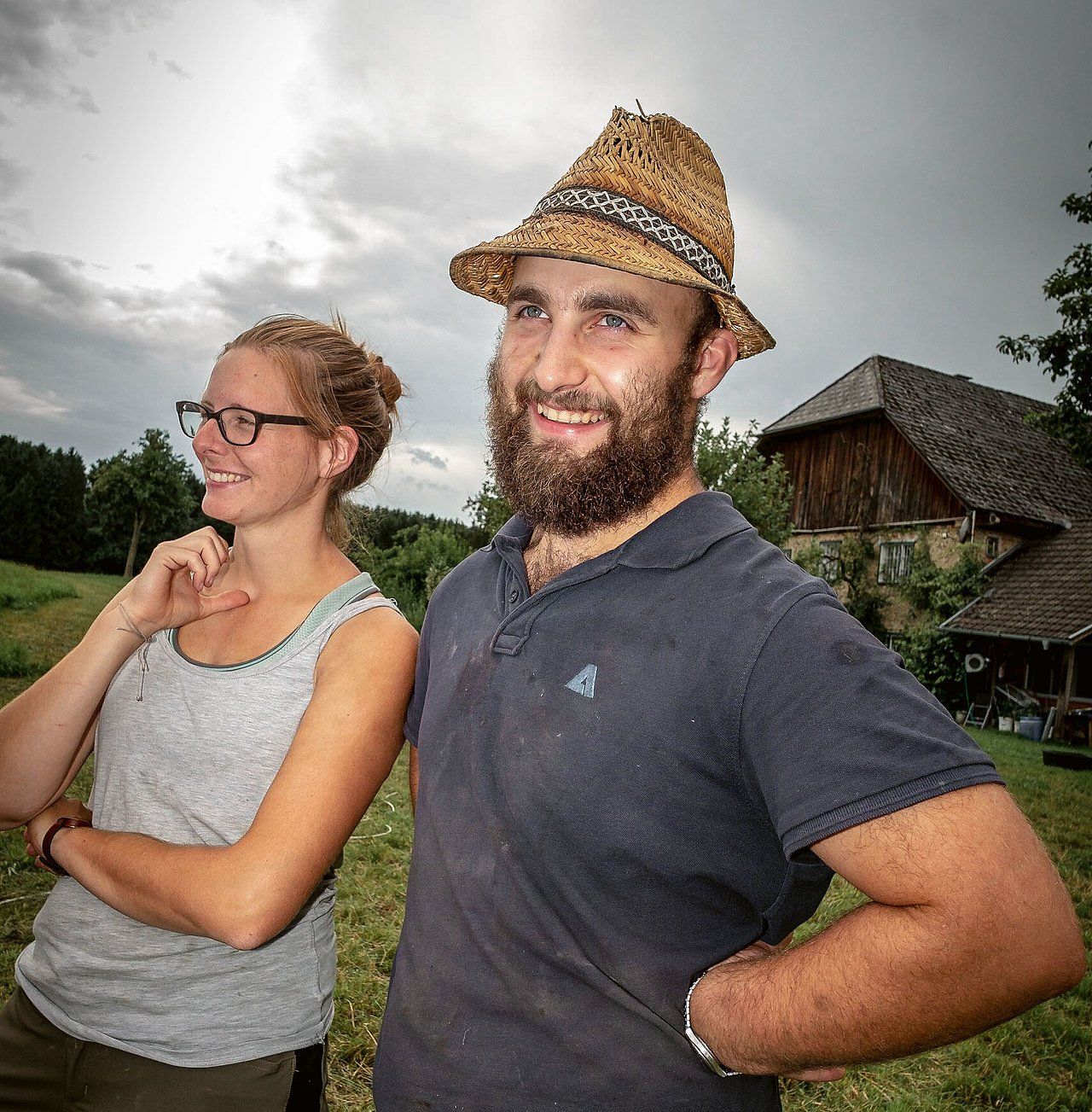 Biohof gnigler - Sabrina und Florian